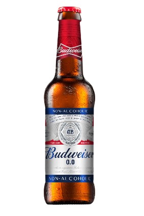 Budweiser Non Alcoholic Beer Bottle 330ML