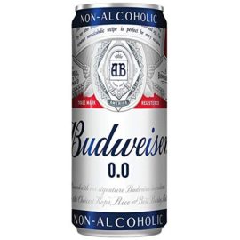 Budweiser Non Alcoholic Beer Can 330ML